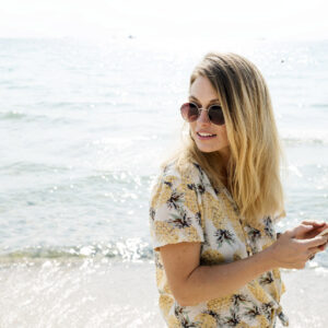 Fully Responsive Theme woman holiday journey travel relaxation
